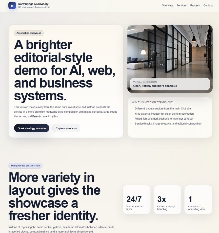 Professional Services Demo